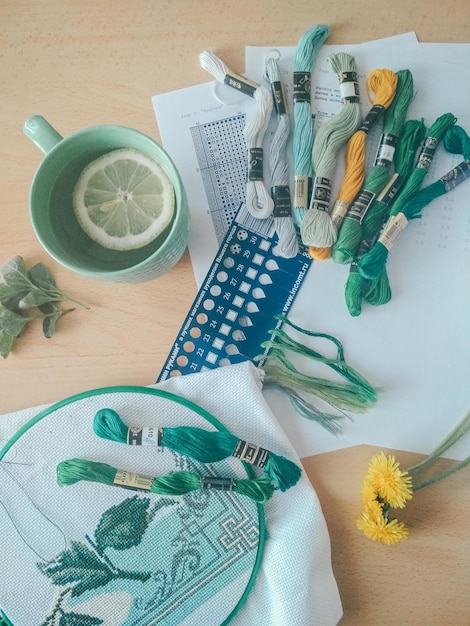 Vyšívanie v dielni