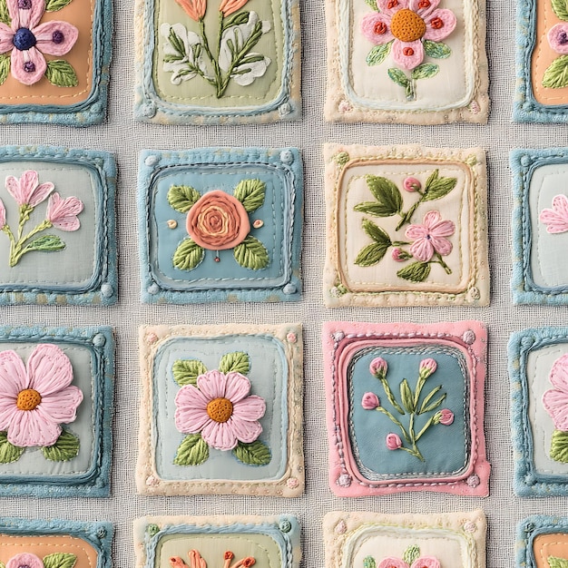 Príklady vyšívaných vzorov